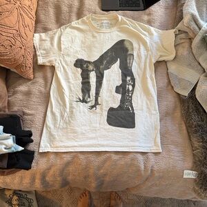 Lady Gaga Chromatica Ball Graphic off White T-Shirt